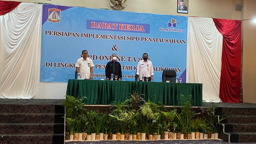 RAPAT KERJA IMPLEMENTASI SIPD PENATAUSAHAAN DAN SP2D ONLINE